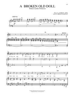 A Broken Old Doll von Andrew Lippa (Download) 