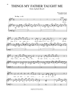 Things My Father Taught Me (Download) 