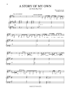 A Story Of My Own von Andrew Lippa (Download) 