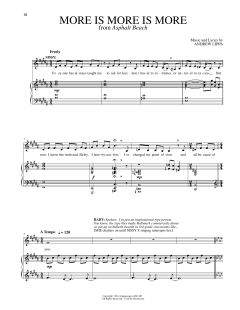 More Is More Is More (Download) 