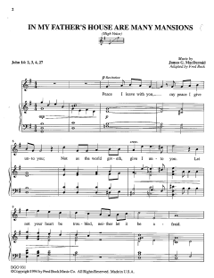In My Father's House Are Many Mansions von James G. MacDermid (Download) 