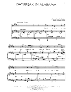 Daybreak In Alabama von Audra McDonald (Download) 