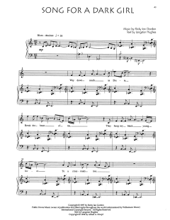 Song For A Dark Girl von Audra McDonald (Download) 