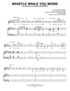 Whistle While You Work von Benj Pasek (Download) 