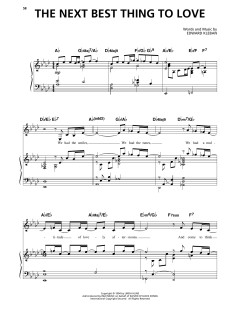 The Next Best Thing To Love von Edward Kleban (Download) 
