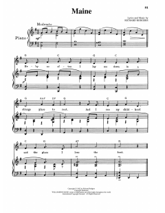 Maine von Richard Rodgers (Download) 