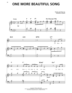 One More Beautiful Song von Edward Kleban (Download) 