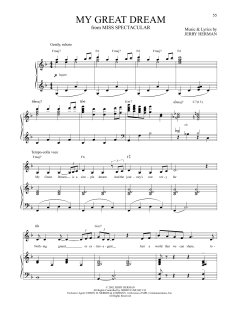 My Great Dream von Jerry Herman (Download) 