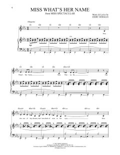 Miss What's Her Name von Jerry Herman (Download) 