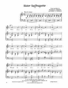 Sister Suffragette von Robert Bernard Sherman (Download) 