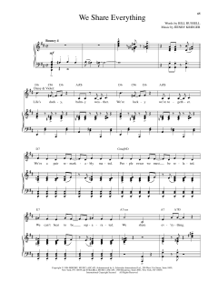 We Share Everything von Henry Krieger (Download) 