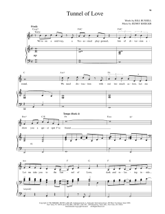 Tunnel Of Love von Henry Krieger (Download) 