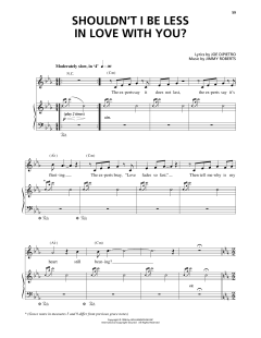 Shouldn't I Be Less In Love With You? von Jimmy Roberts (Download) 