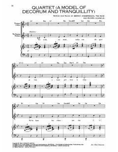 Quartet (A Model Of Decorum and Tranquility) von Benny Andersson (Download) 