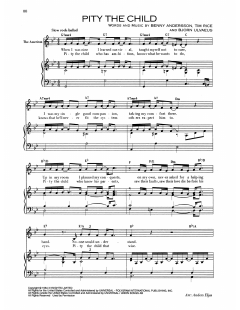 Pity The Child von Benny Andersson (Download) 