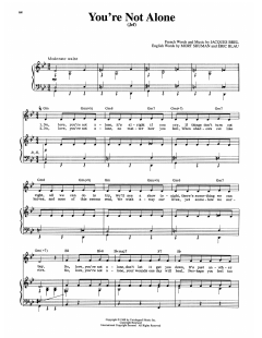 You're Not Alone (Jef) von Eric Blau (Download) 