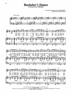 Bachelor's Dance (La Bourree Du Celibataire) von Eric Blau (Download) 