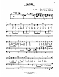 Jackie (La Chanson De Jacky) von Eric Blau (Download) 