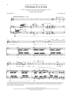 Christmas Eve At Sea von Cecilia McDowall (Download) 