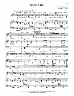 Sepia Life von John Bucchino (Download) 