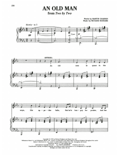 An Old Man von Martin Charnin (Download) 