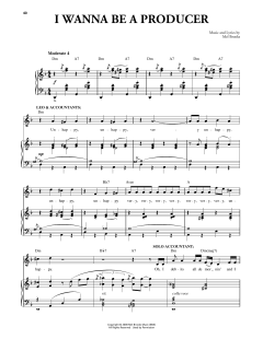 I Wanna Be A Producer von Mel Brooks (Download) 