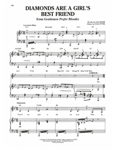 Diamonds Are A Girl's Best Friend von Leo Robin (Download) 