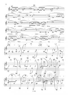 5 Lieder von Aribert Reimann 