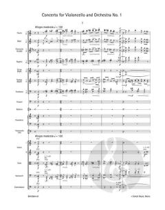 Konzert Nr. 1 H 196 I–III von Bohuslav Martinu 