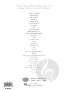 Peaceful Piano Solos: The Beatles 