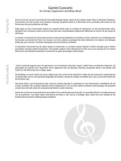 Gemini Concerto von Philip Sparke 