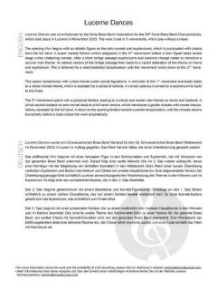 Lucerne Dances von Philip Sparke 