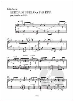 Berceuse furlana per P.P.P. von Fabio Vacchi 