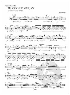 Maysoon e Marjan von Fabio Vacchi 