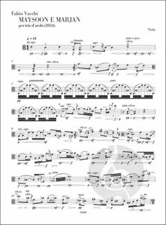 Maysoon e Marjan von Fabio Vacchi 