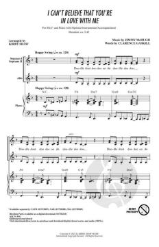 I Can't Believe That You're In Love With Me 