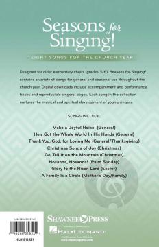 Seasons for Singing! von Audrey Snyder 