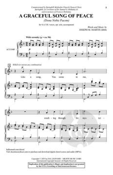 A Graceful Song of Peace von Joseph M. Martin 