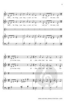 Arise and Sing, Behold the King von Heather Sorenson 