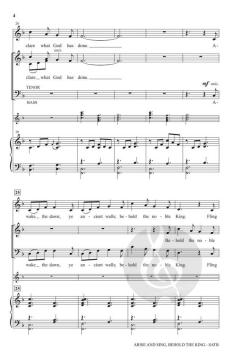 Arise and Sing, Behold the King von Heather Sorenson 