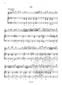 Sonata Nr. 5 F-Dur von Francesco Barsanti 