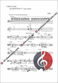 Quartetto N. 1 von Fabio Vacchi 