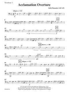 Acclamation Overture von Kelly Bennette (Download) 