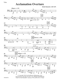 Acclamation Overture von Kelly Bennette (Download) 