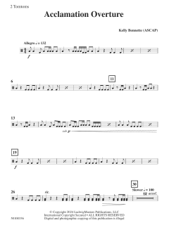 Acclamation Overture von Kelly Bennette (Download) 