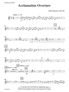 Acclamation Overture von Kelly Bennette (Download) 