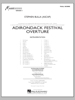 Adirondack Festival Overture von Stephen Bulla (Download) 