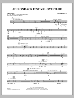 Adirondack Festival Overture von Stephen Bulla (Download) 