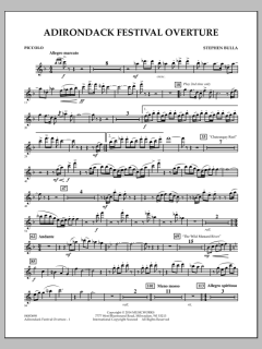 Adirondack Festival Overture von Stephen Bulla (Download) 