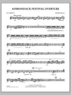 Adirondack Festival Overture von Stephen Bulla (Download) 